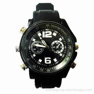 Watch with Hidden Camera, Voice Recording Function and AVI Format
